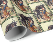 クランパスラッピング紙グリーンスモール ラッピングペーパー (ロールコーナー)