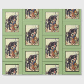 クランパスラッピング紙グリーン ラッピングペーパー (フラット)