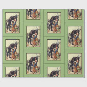 クランパスラッピング紙グリーン ラッピングペーパー (フラット)