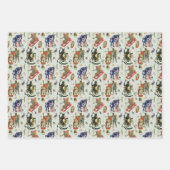 クランパスラッピング紙セット1 ラッピングペーパーシート (正面3)