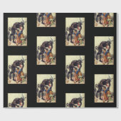 クランパスラッピング紙ブラック ラッピングペーパー (フラット)