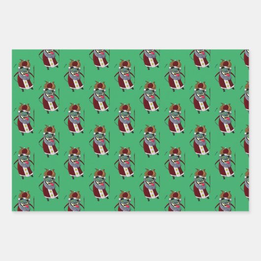 クランパスラッピング紙 ラッピングペーパーシート (正面2)