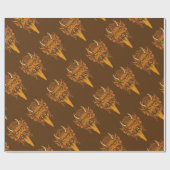 クランパスラッピング紙 ラッピングペーパー (フラット)