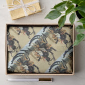 クランパスロッキングホースデーモンホリデークリスマスクリスマス 薄葉紙 (ギフト)