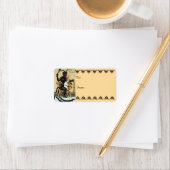 クランパスロッキングホースホリデークリスマスギフトタグ ラベル (インサイチュ)