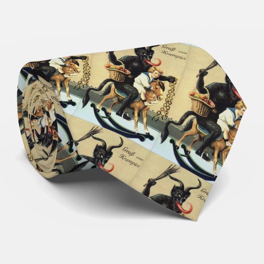 クランパスロッキングホースホリデークリスマスネクタイ ネクタイ (ロール)