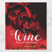 クランパスワインラベル ワインラベル (シングルラベル)