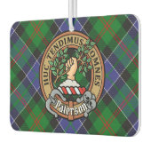 クランパターソンクレストオーバータータンチェック カーエアーフレッシュナー (左)