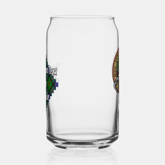 クランパターソンクレストオーバータータンチェック ガラス缶 (右)