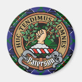 クランパターソンクレストオーバータータンチェック マグネット (正面)