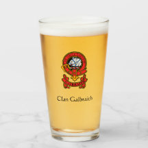 クランパーソナライズされたガルブライス飲料グラス
