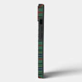 クランビスセットプレイドモノグラムの Case-Mate iPhoneケース (裏面 / 左)