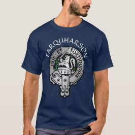 クランファルカーソンクレスト&タータンチェック Tシャツ
