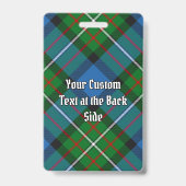 クランファーガソンクレストオーバータータンチェック バッジ (裏面)