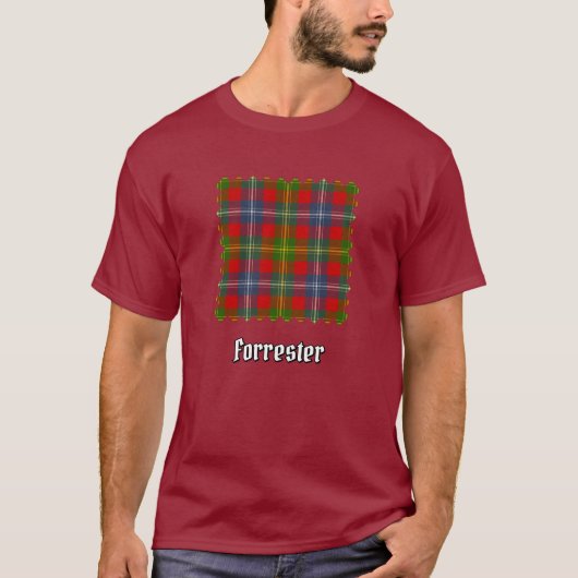 クランフォレスタータータンチェック Tシャツ (正面)