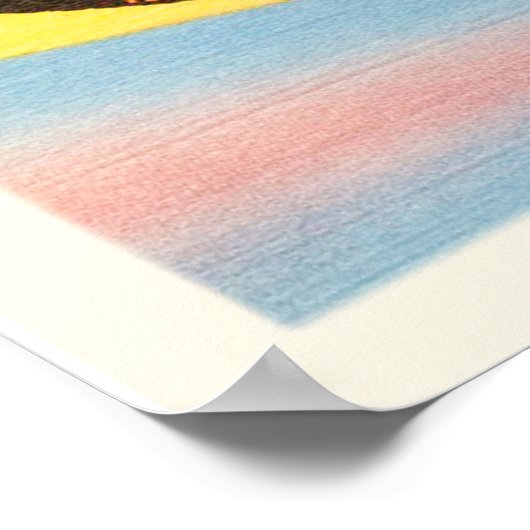 クランフォードニュージャージーNJヴィンテージ旅行はがき –  ポスター (角)