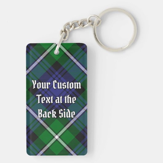 クランフォーブスクレストオーバータータンチェック キーホルダー (裏面)