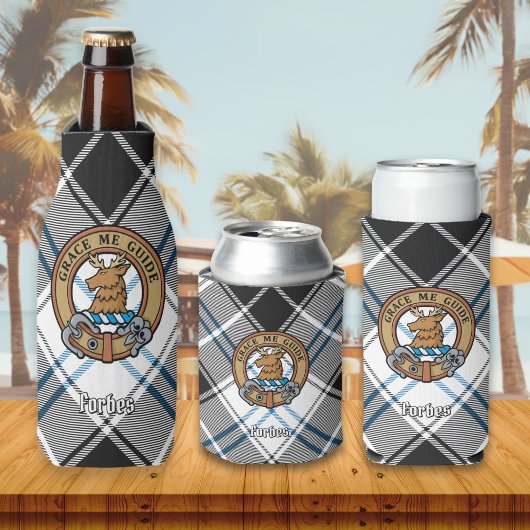 クランフォーブスクレストオーバードレスタータンチェック ボトルクーラー