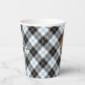 クランフォーブスクレストオーバードレスタータンチェック 紙コップ (右)
