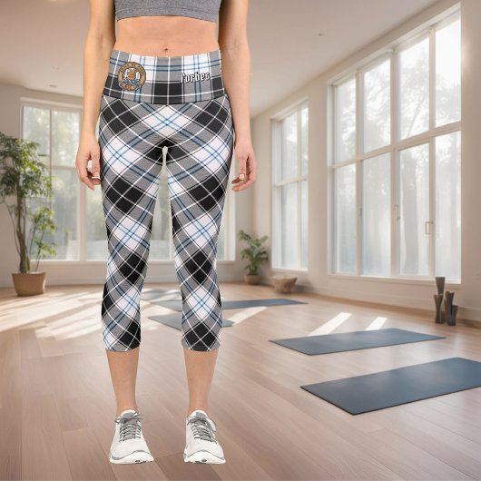 クランフォーブスドレスタータンチェック カプリレギンス