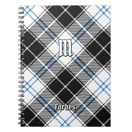 クランフォーブスドレスタータンチェック ノートブック (正面)