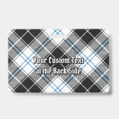 クランフォーブスドレスタータンチェック バッジ (Back)