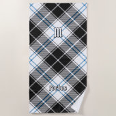 クランフォーブスドレスタータンチェック ビーチタオル (正面)