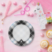 クランフォーブスドレスタータンチェック ペーパープレート (パーティー)