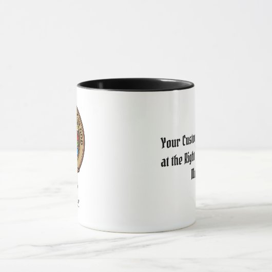 クランフレーザークレストオーバーウェザードル狩りタータンチェック マグカップ (中央)