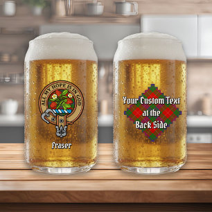 クランフレーザークレストオーバータータンチェック ガラス缶
