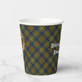 クランフレーザークレストオーバー狩りタータンチェック紙カップ 紙コップ (左)