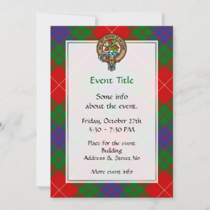 クランフレーザークレスト招待状 招待状