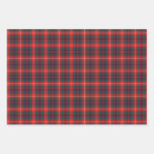 クランフレーザータータンチェックのバリエーション ラッピングペーパーシート (正面)
