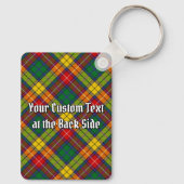 クランブキャナンクレストオーバータータンチェックキーチェーン キーホルダー (裏面)