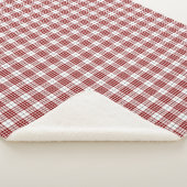 クランブキャナンタータンチェックシェルパスロー シェルパブランケット (3/4)