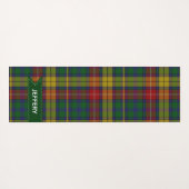 クランブキャナンタータンチェックプレイドヨガマット ヨガマット (裏面(横))