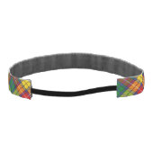 クランブキャナンタータンチェック アスレチックヘッドバンド (裏面)