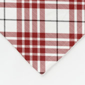 クランブキャナンタータンチェック フリースブランケット (角)