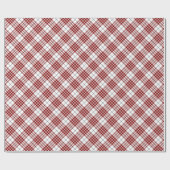 クランブキャナンタータンチェック ラッピングペーパー (フラット)