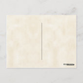 クランブキャナンヴィンテージイラストレーションタータンチェックフレーム ポストカード (裏面)