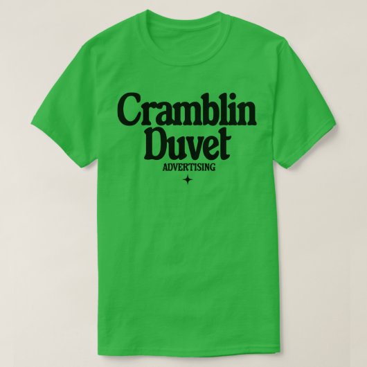 クランブリンダベ広告ット Tシャツ (デザイン正面)