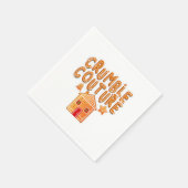 クランブルオートクチュールジンジャーブレッドホリデーナプキンズ スタンダードカクテルナプキン (角)