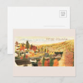 クランブルック・ブリティッシュ・コロンビア旅行はがき ポストカード (正面/裏面)