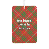 クランブルースクレストオーバータータンチェック カーエアーフレッシュナー (裏面)