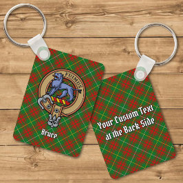 クランブルースクレストオーバー狩りタータンチェック キーホルダー