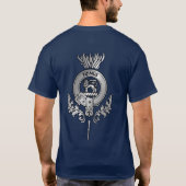 クランブルースクレストシスル Tシャツ (裏面)