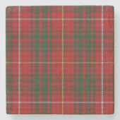 クランブルースタータンチェックプレイドストーンコースター ストーンコースター (正面)