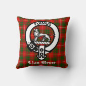 クランブルースプレストバッジ&タータンチェック クッション (裏面)