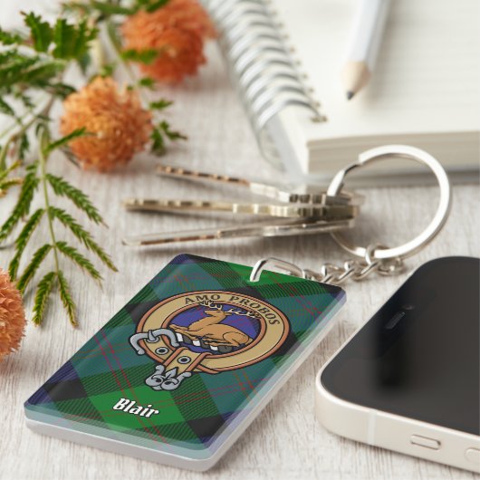 クランブレアクレストアクリルキーチェーン キーホルダー (正面右)