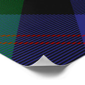 クランブレアクレストオーバータータンチェック ポスター (角)